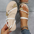 Butterfly Flat Shoes Summer Sandals Women Flip Flops Beach Shoes - ROUTINE FASHION